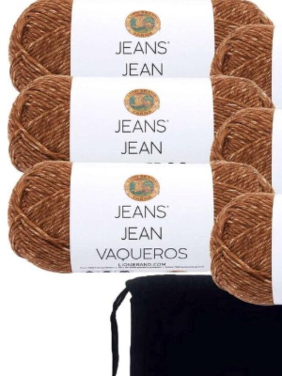 Lion Brand Yarn Other - LION BRAND Jeans VAQUEROS 6-Skeins